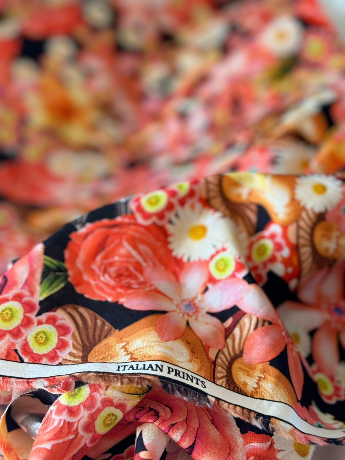 Digital printed cotton fabric